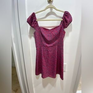 French connect floral mini dress